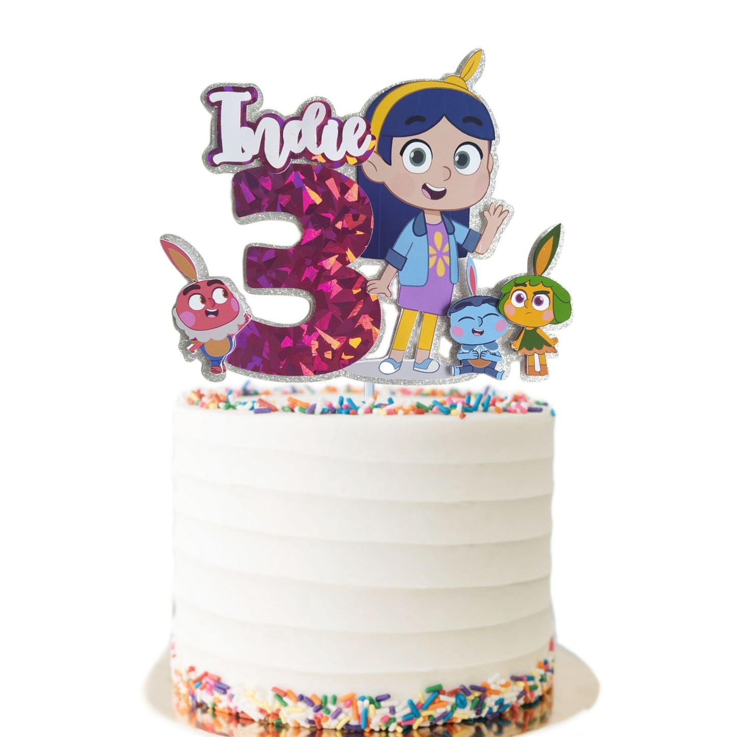 Alvaβs world Cake Topper