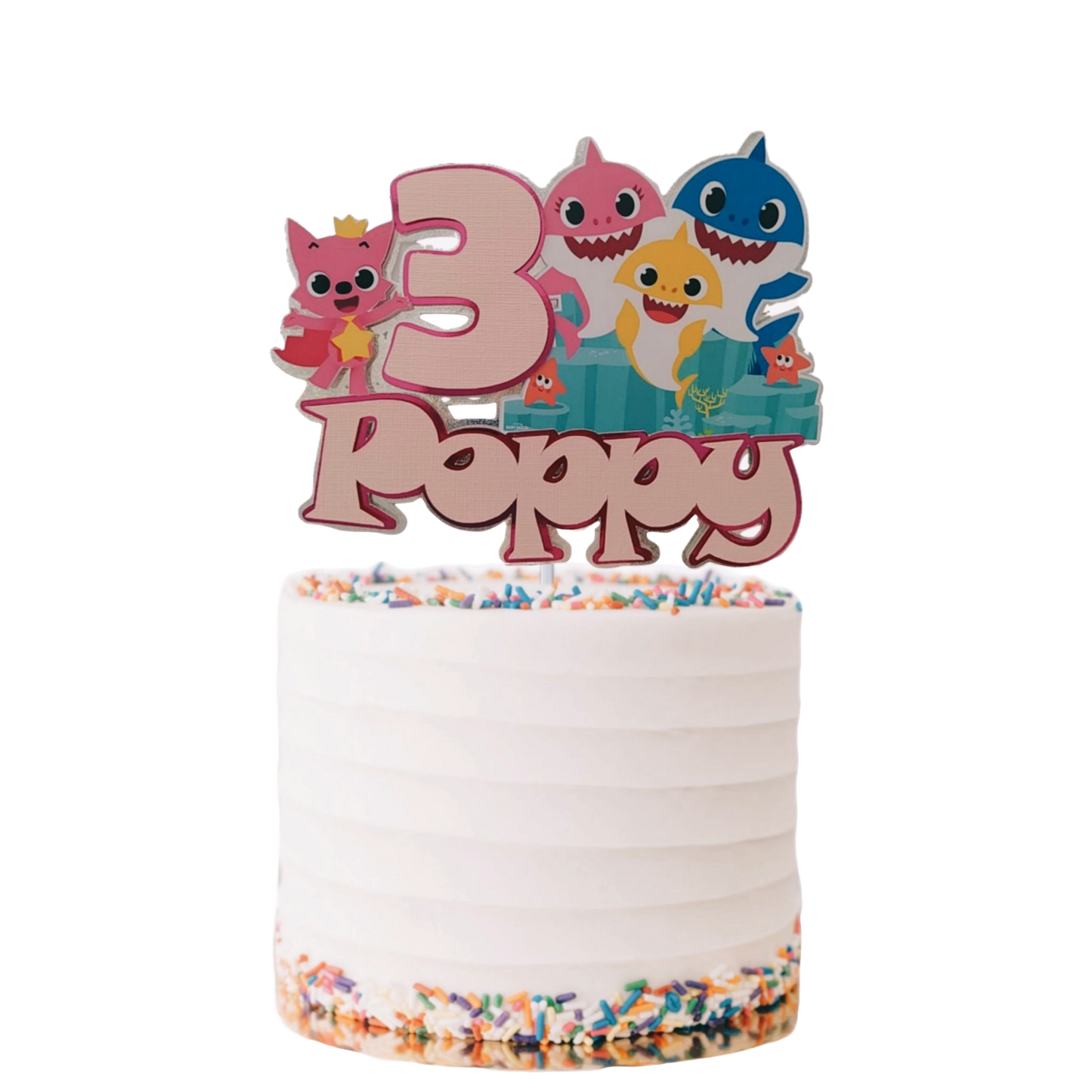 Baby Shark Cake Topper