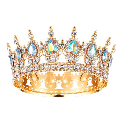 Queen Gold Crown Birthday Cake