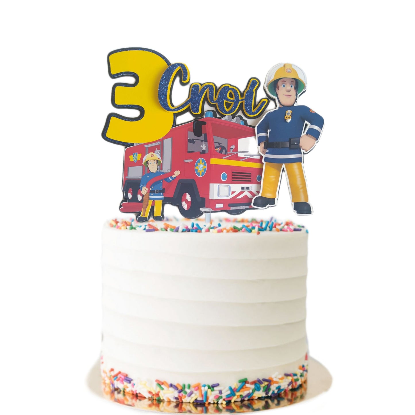 Fireman Sam Cake Topper