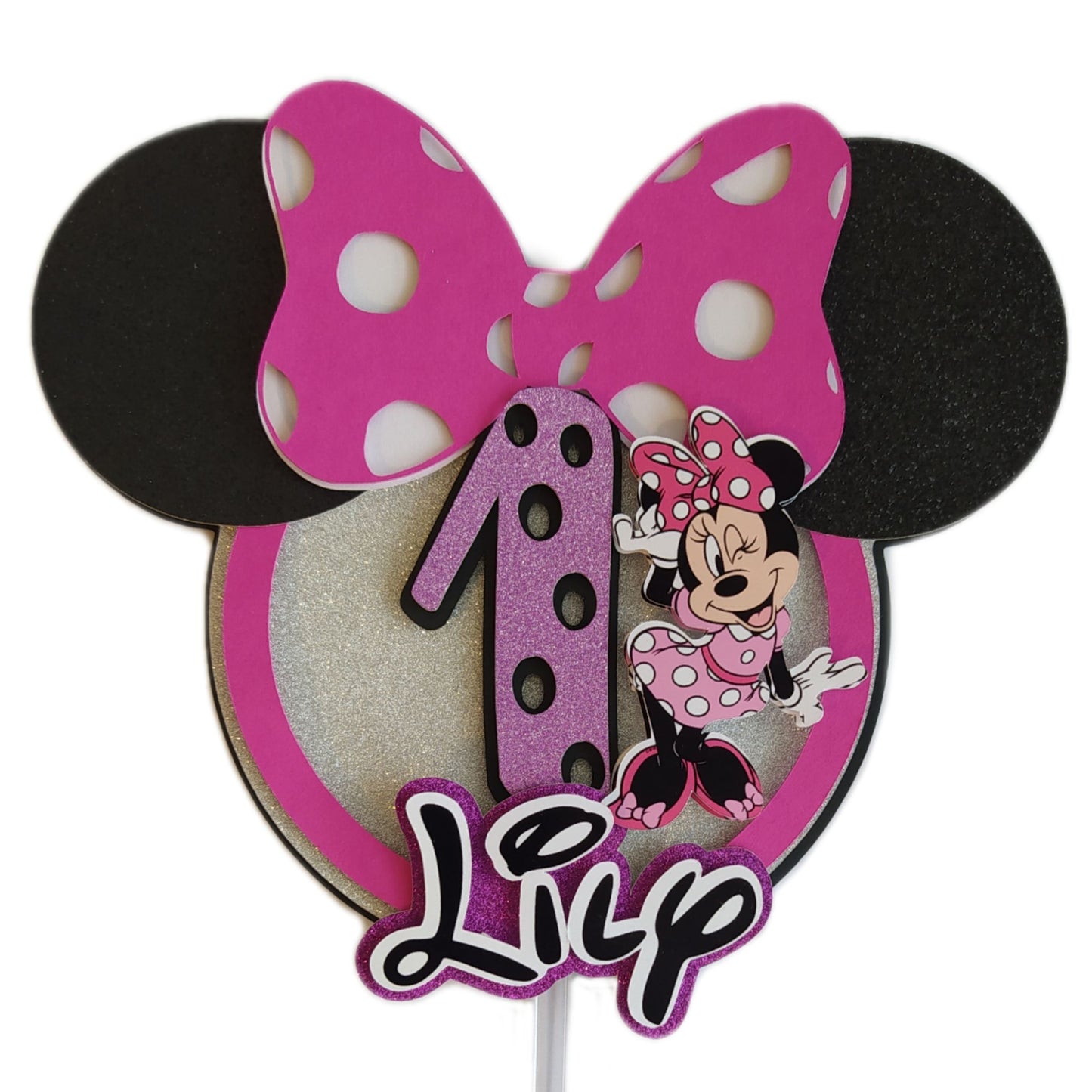 Minni Mouse Cake Topper