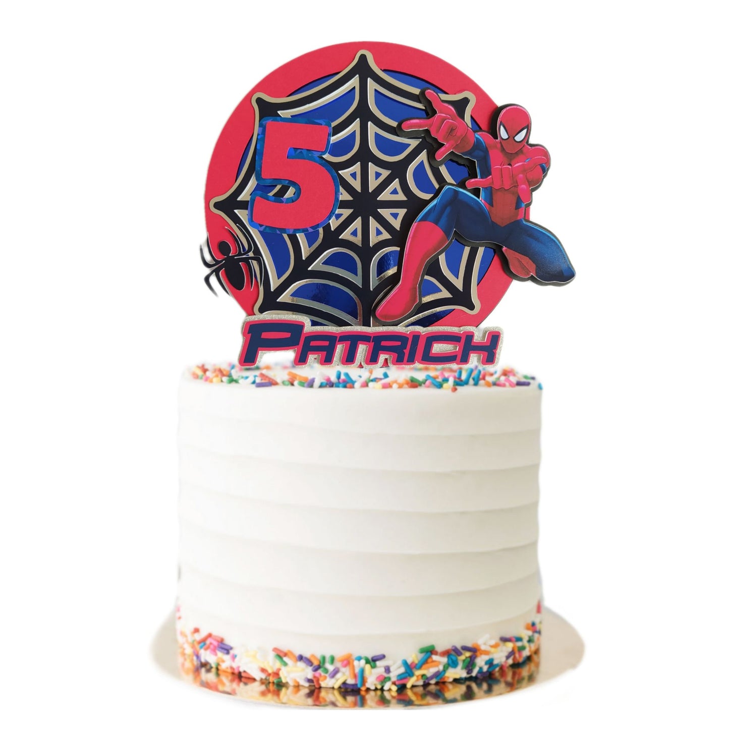 Spiderman Cake Topper