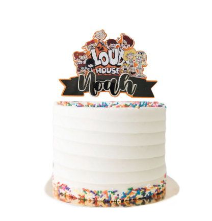 The Loud House Cake Topper