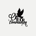 On your Communion topper