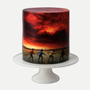 Stranger Things Print Edible Cake Wrap