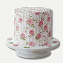 Pink Floral Edible Print Cake Wrap