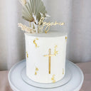 Christening Cake Charm Cross
