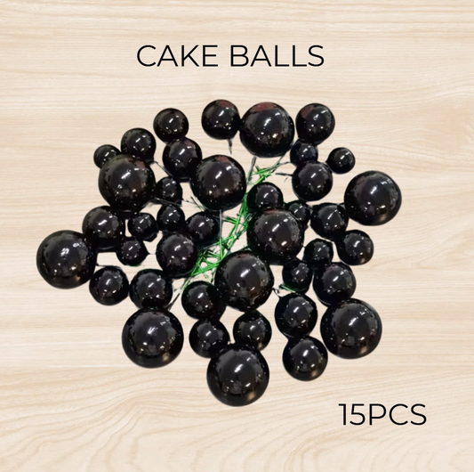 Black Cake Balls SET 15