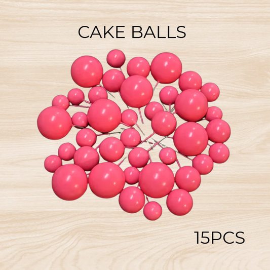 Pink Cake Balls SET 15