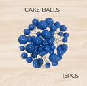 Blue Cake Balls SET 15