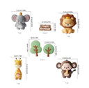 Jungle Safari Cake Decoration Set
