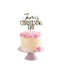 Christening Day Cake Topper
