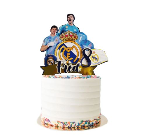 Real Madrid Thibaut Courtois Cake Topper