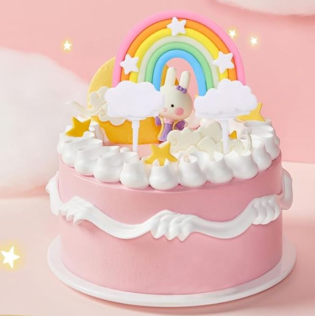 Rainbow Cake Decoration