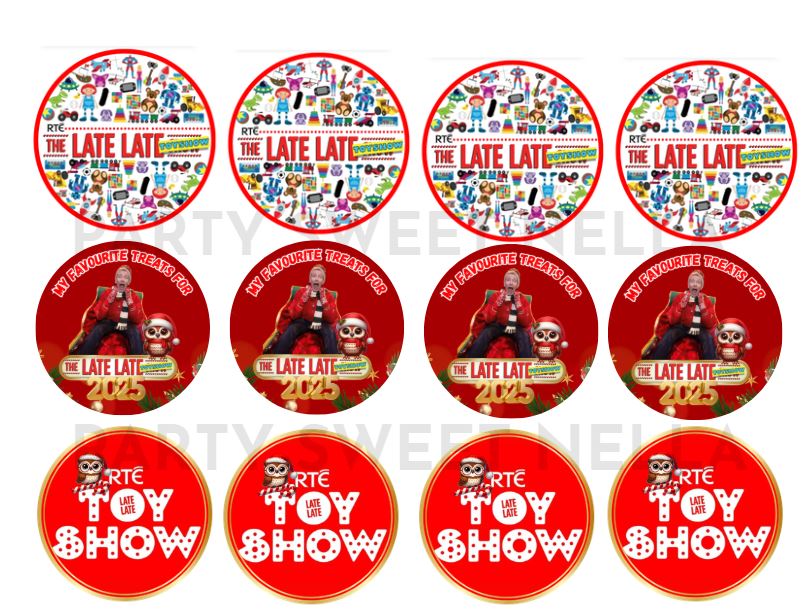 The Late late Toy show Edibles