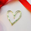 Heart shapes topper charm