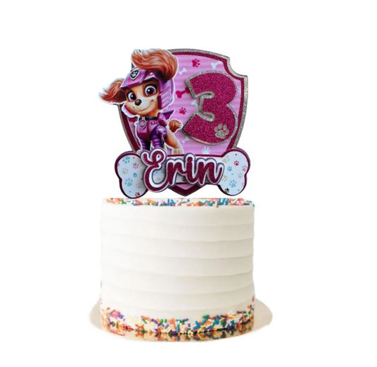 Skye Pawpatrol Cake Topper