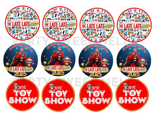 Late Late toy show edibles