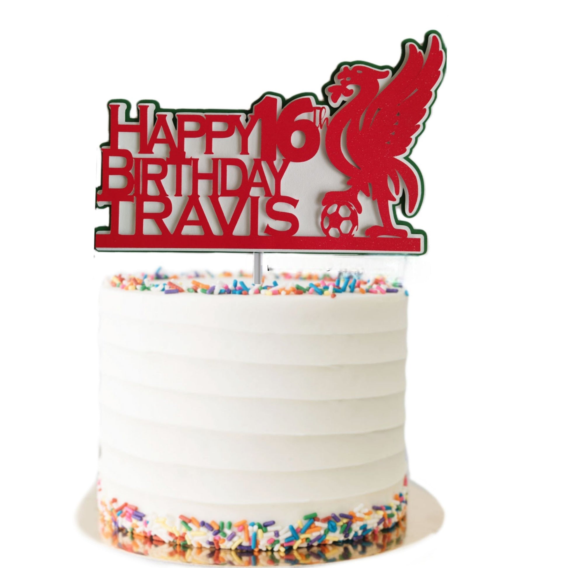 Liverpool cake topper