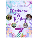 Mermaid Birthday Welcome Sign