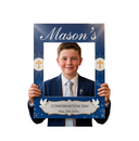 Confirmation Blue Selfie Frame