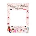 Fashion Girl Make up Selfie Frame