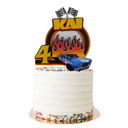 Race Cars Cake Topper