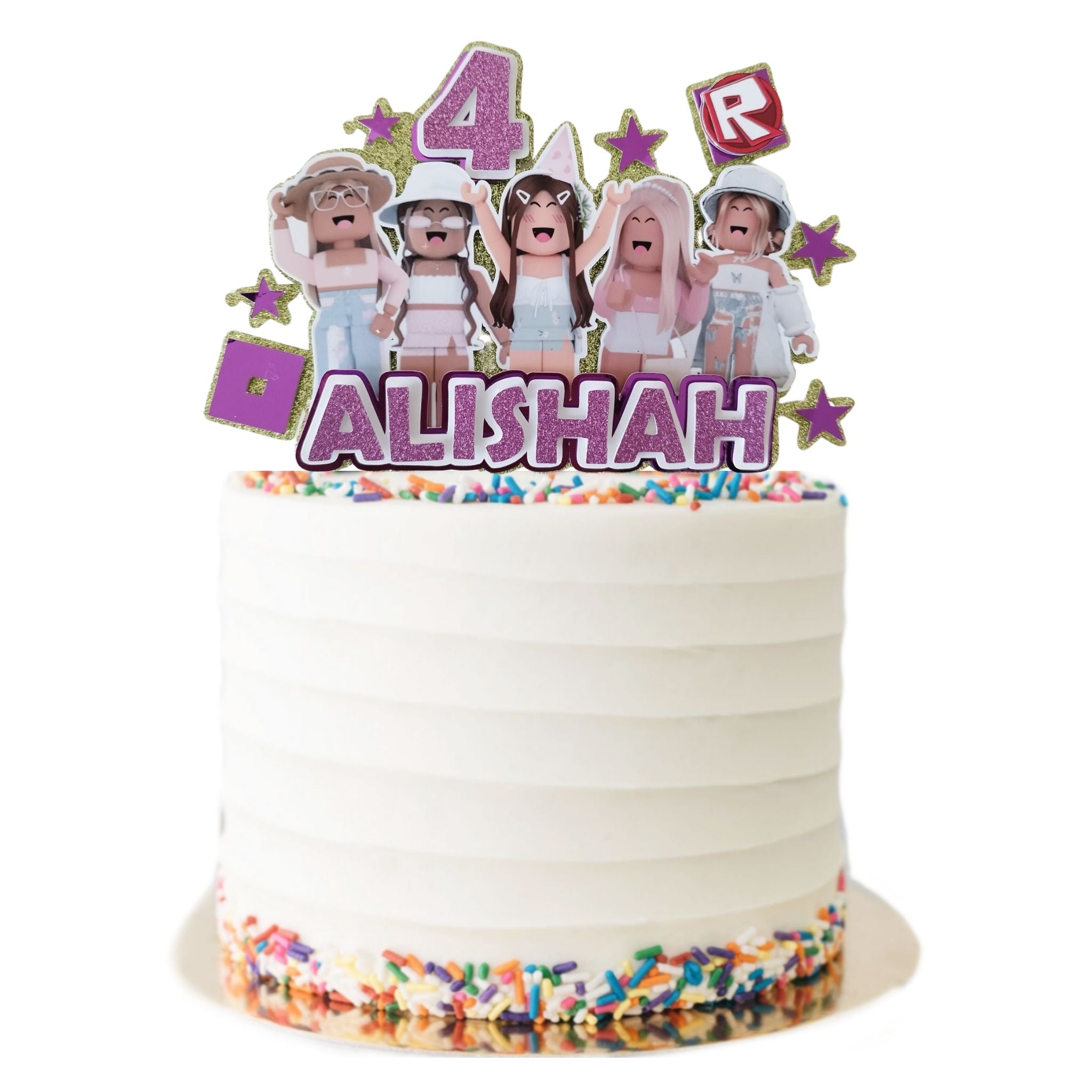 Roblox Cake Topper – Party Sweet Nella