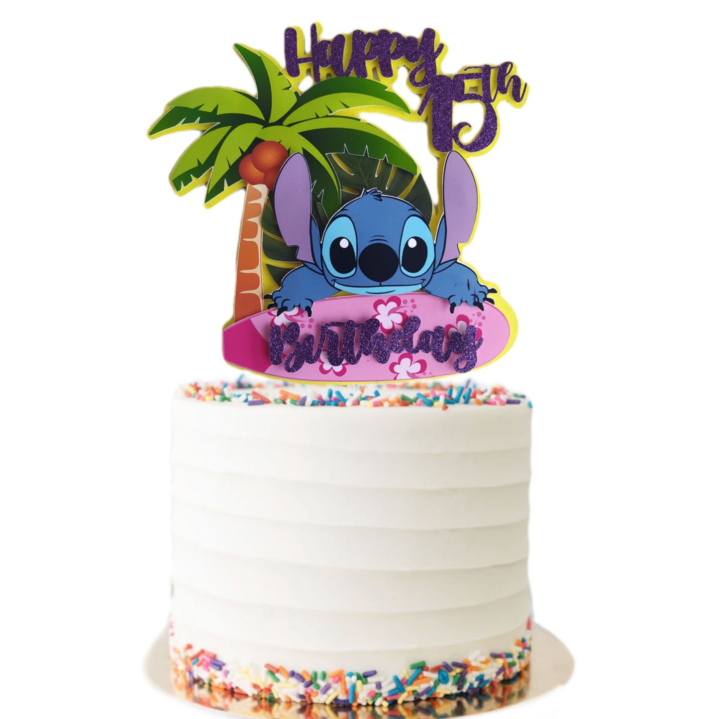Stitch Cake Topper