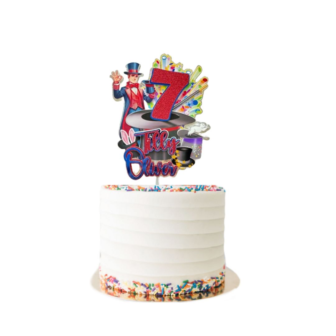 Magician / Magic Hat Cake Topper
