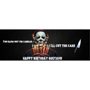 Blow Out The Candles Halloween Banner