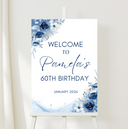 60th Birthday Welcome Sign
